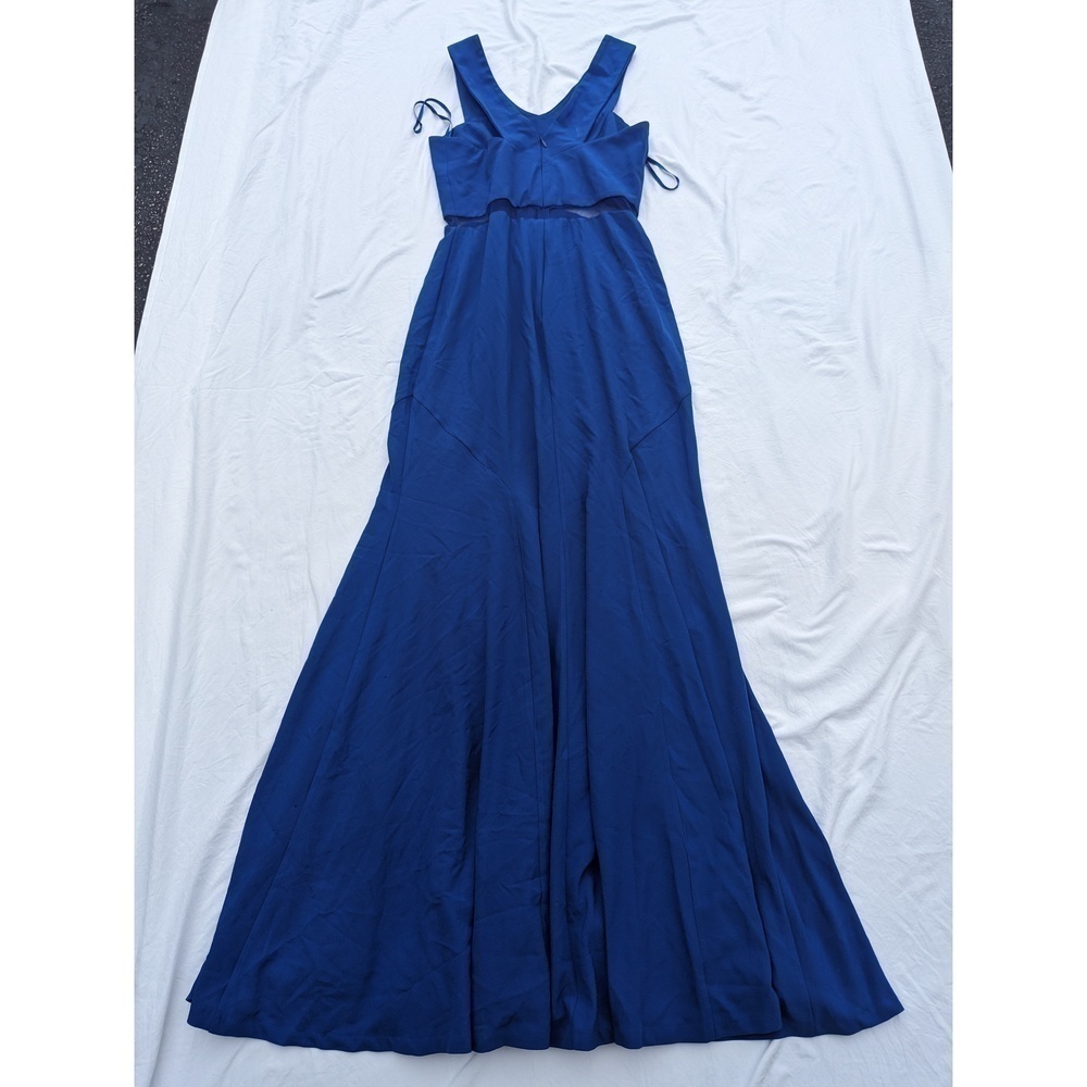 Marina Royal Blue Floor Length Gown - Picture 4 of 4